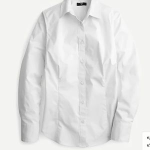 J Crew Curvy Slim Stretch Perfect Shirt